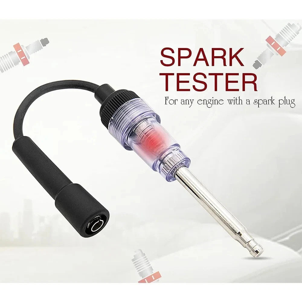2pcs 6-12V Car Spark Plug Tester Coil Ignition System Auto Diagnostic Test Tool