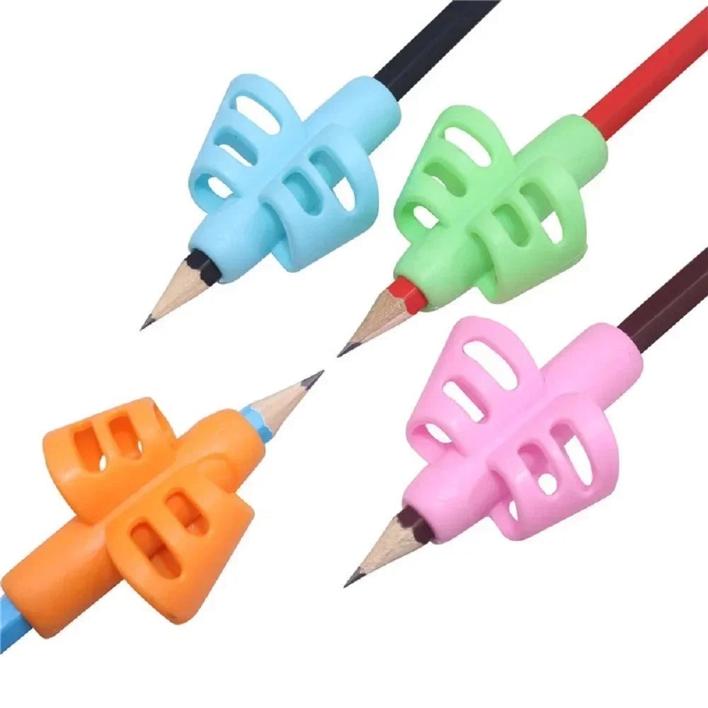 4 Pcs Pencil Grips for Children Handwriting Training Pen Gippers Holder