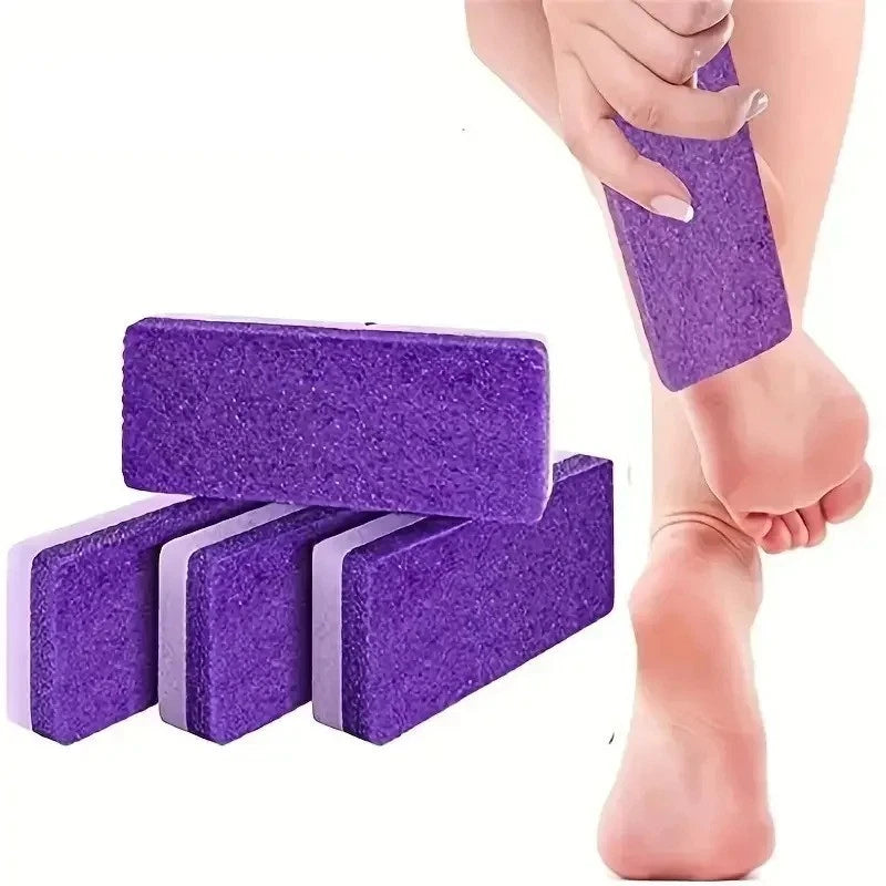 2PCS Foot Pumice Stone Foot File Callus Dead Skin Remover Foot Heel Scrubber Smo